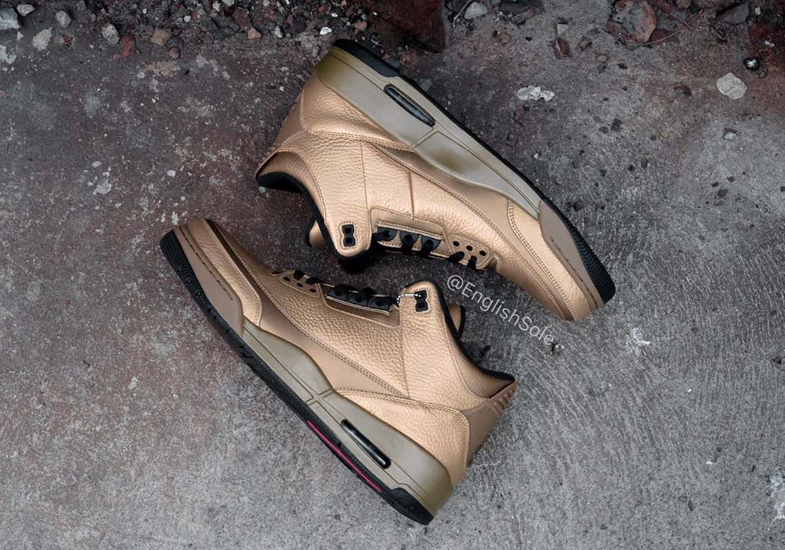 Air Jordan 3 Drake Gold 6ix Toronto 5