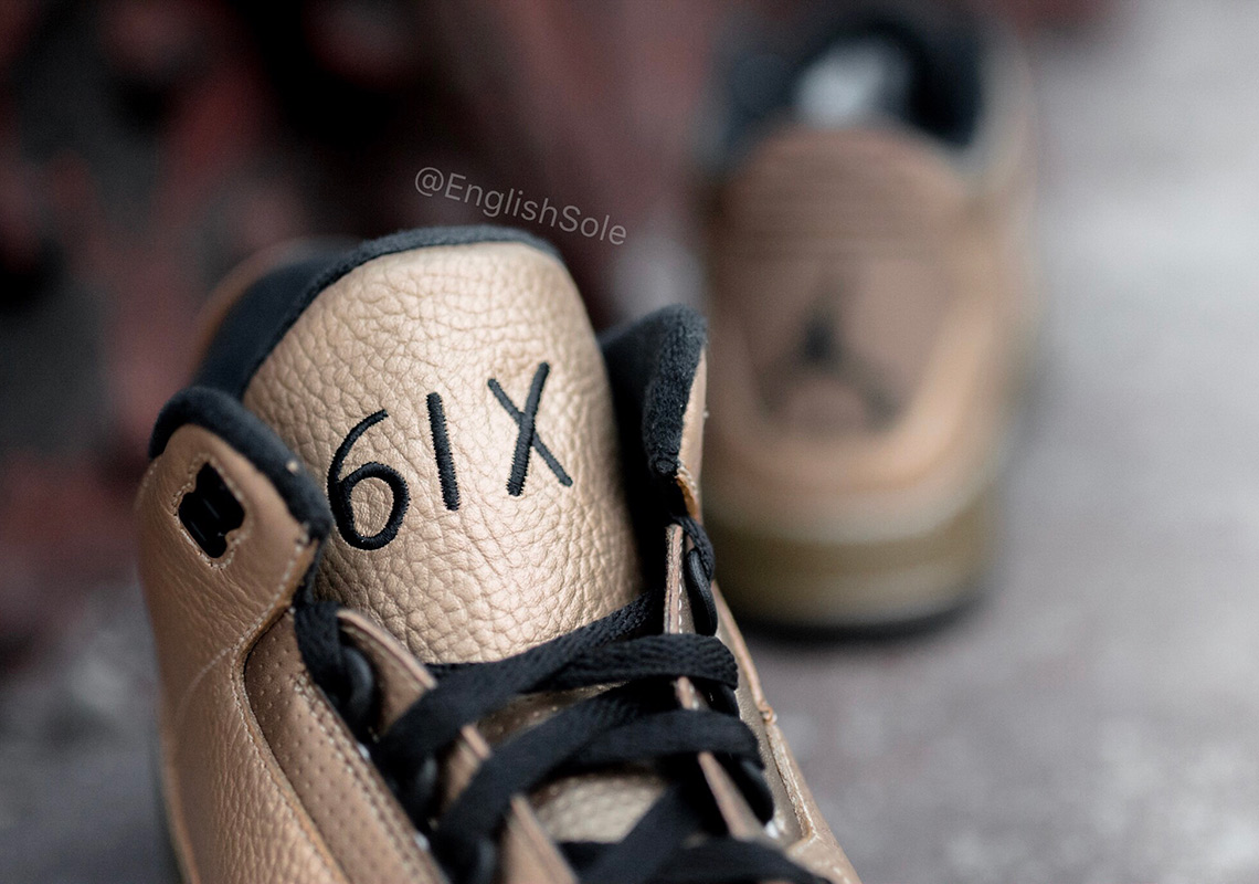Air Jordan 3 Drake Gold 6ix Toronto 7