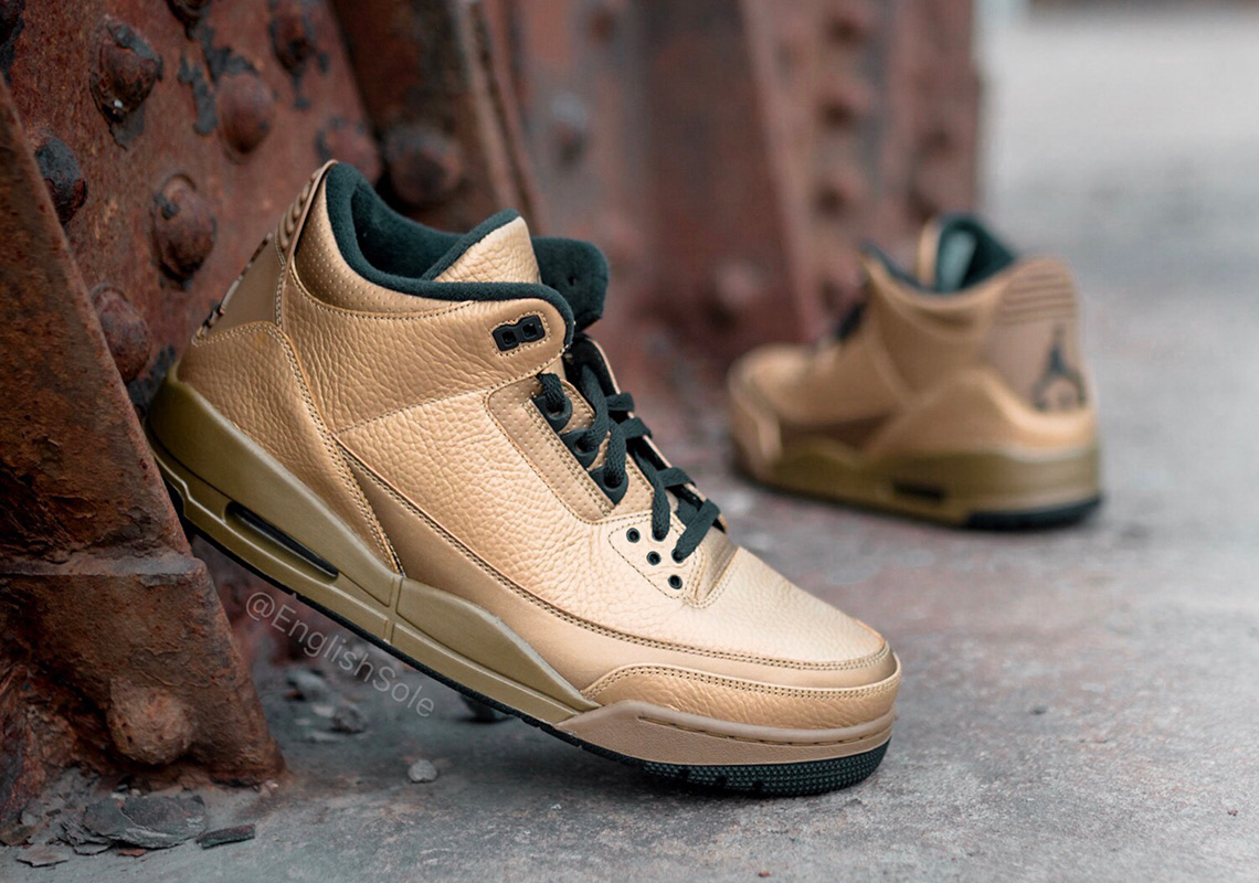 Air Jordan 3 Drake Gold 6ix Toronto 8