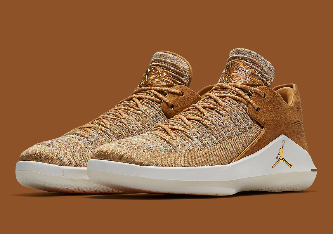 Air Jordan 32 Low Golden Harvest Metallic Gold Aa1256 700 5