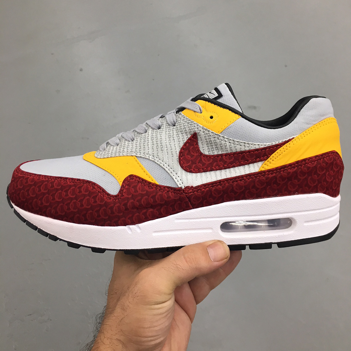 As Roma Nike Air Max 1 Custom