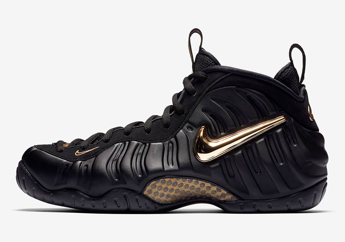 Nike Air Foamposite Pro Black Gold 624041 009 6