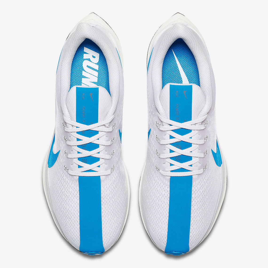 Nike Pegasus 35 Turbo White Blue Hero Vast Grey 3