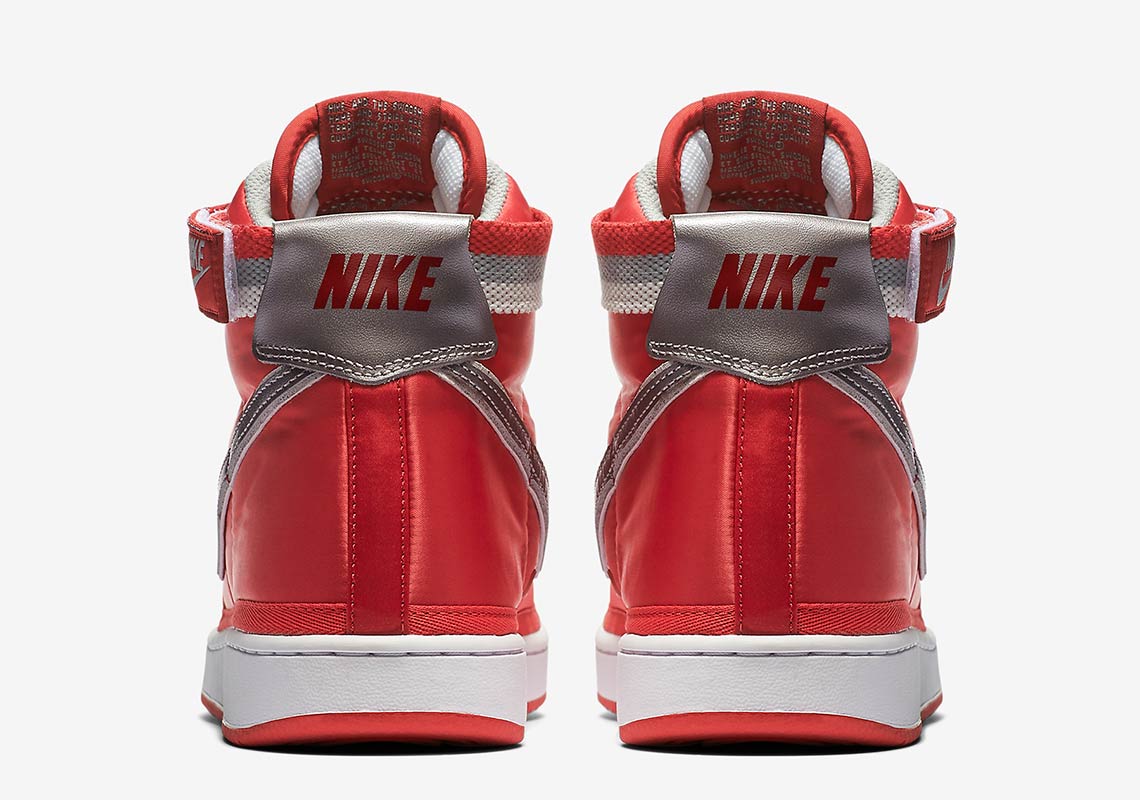 Nike Vandal High Satin Red Silver Ah8652 600 6