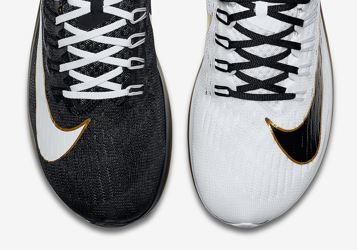 This Nike Zoom Fly Features Alternate White And Black Colorblocking