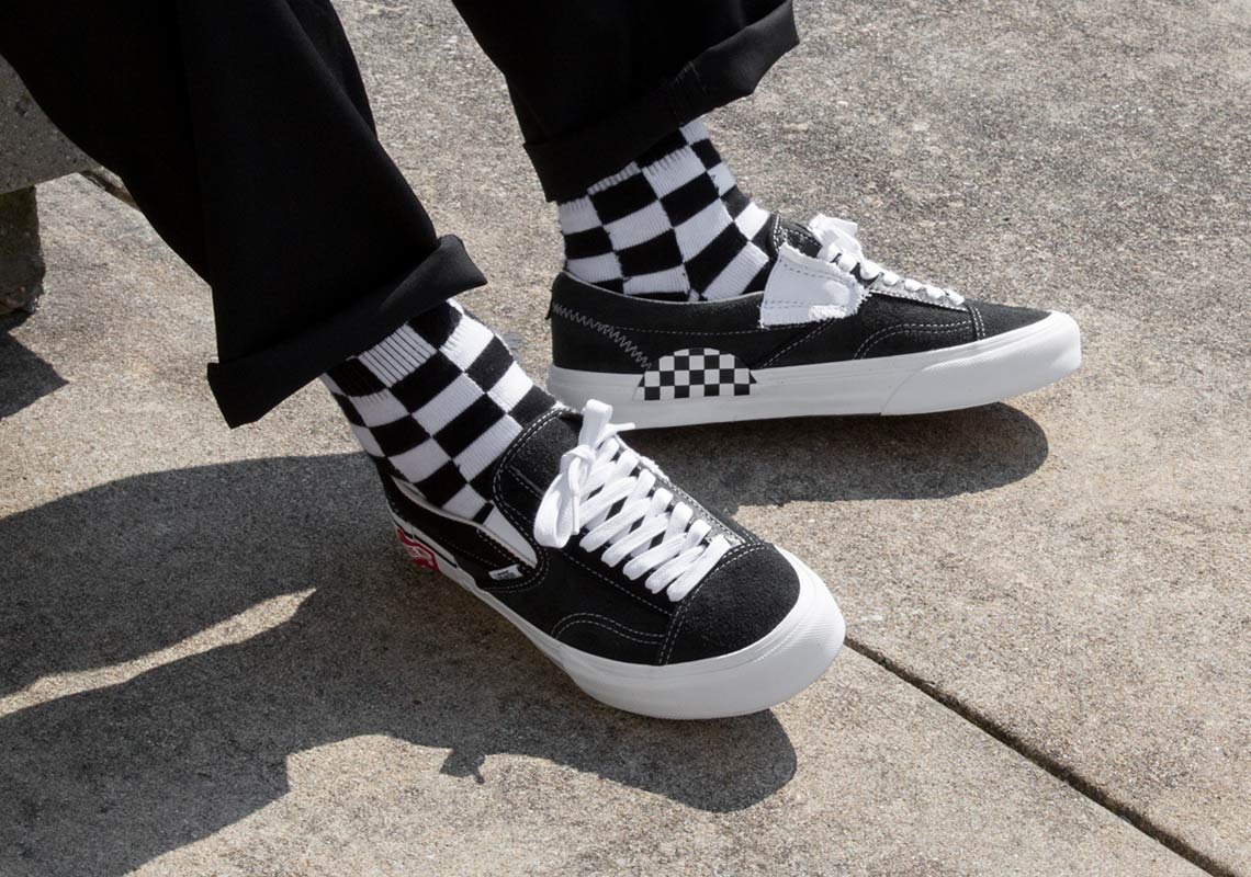 Vans Slip On Deconstructed Black 2