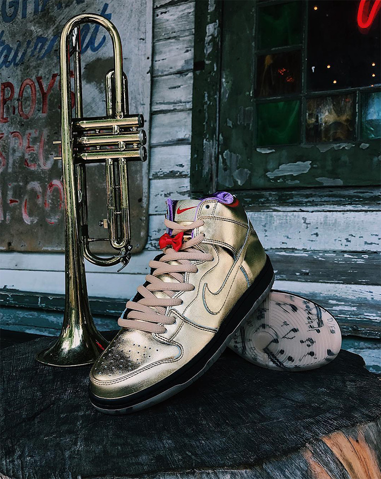 Humidity Nola Nike Sb Dunk High Jazz Trumpet Louis Armstrong 3