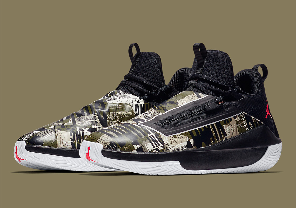 Jordan Brand's Newest Shoe, The Hustle, Features A Collage On The Upper