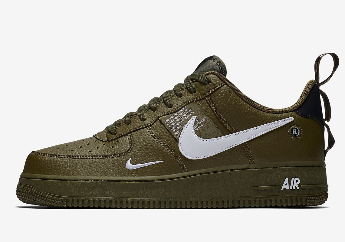 Nike Air Force 1 Utility Is Arriving Soon In "Olive Canvas"