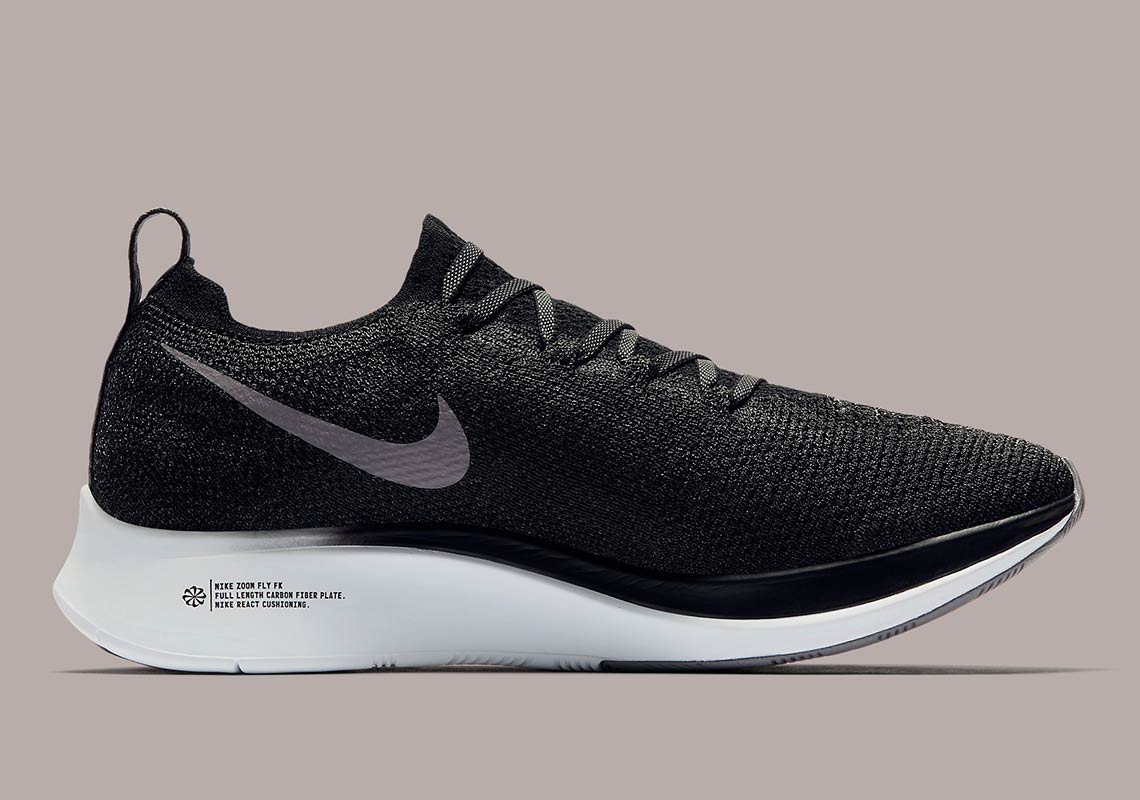 Nike Zoom Fly Flyknit Black Grey Ar4562 081 6