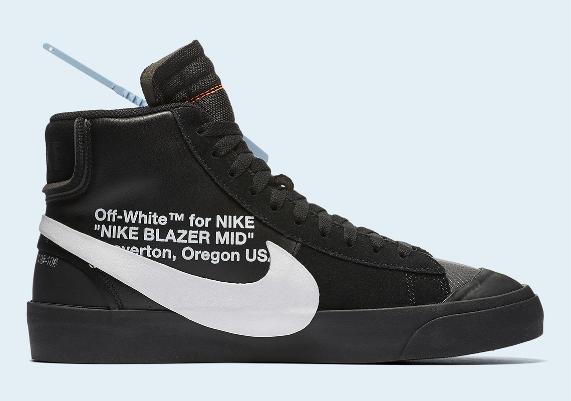 Off White Nike Blazer Aa3832 001 Black 2