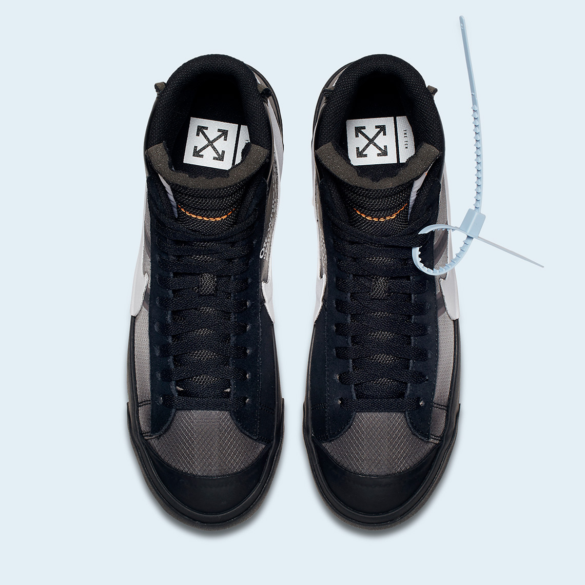 Off White Nike Blazer Aa3832 001 Black 3