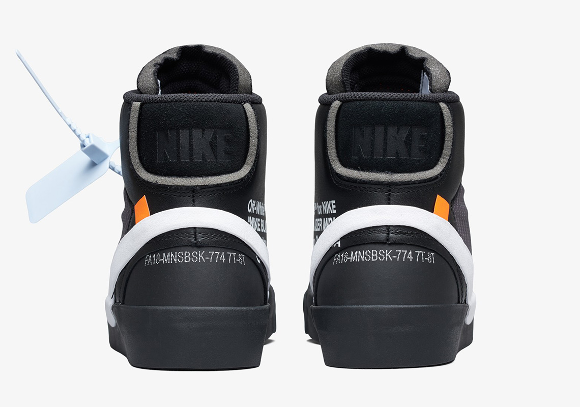 Off White Nike Blazer Black Aa3832 001 Official Images 1