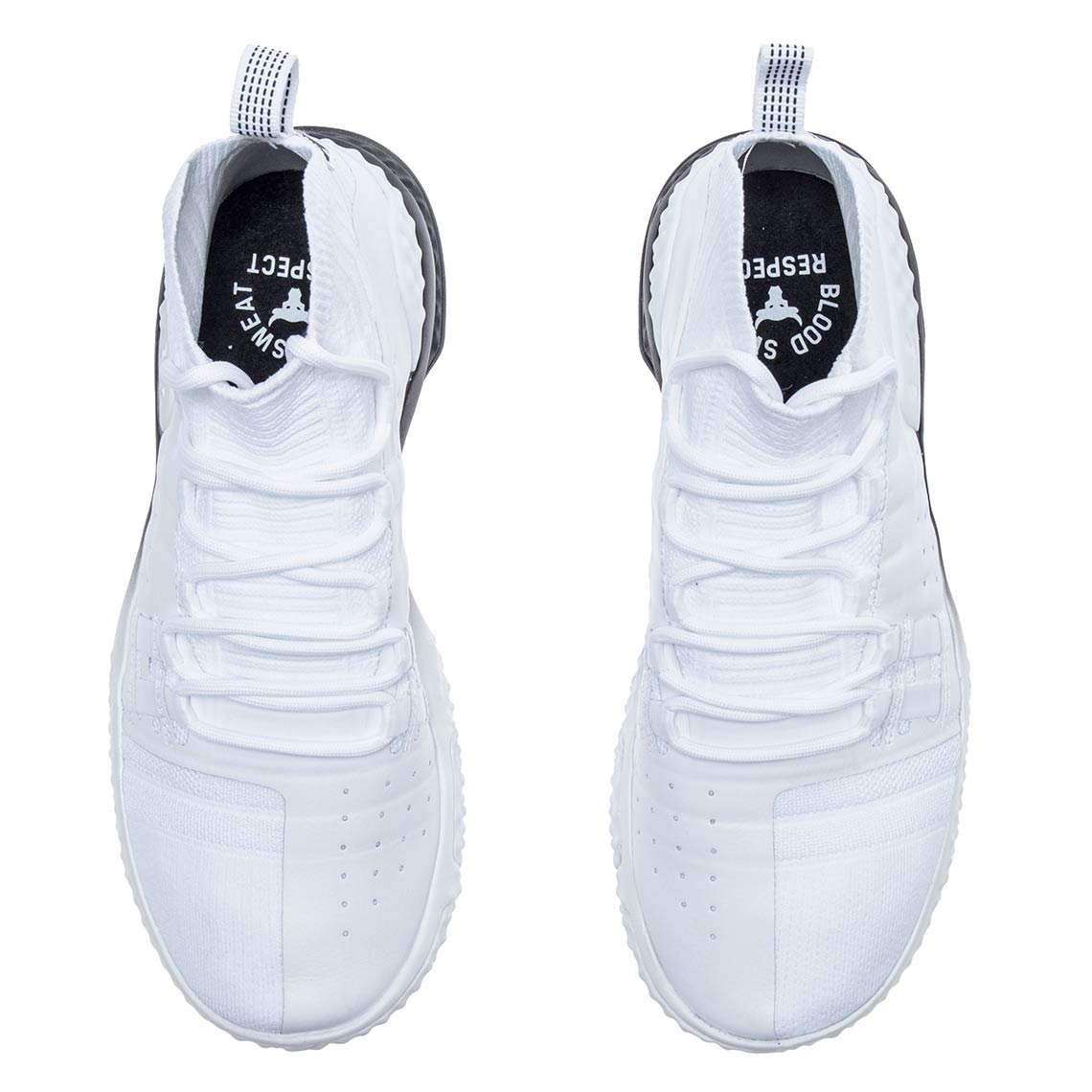 Ua Project Rock 1 White Black 3