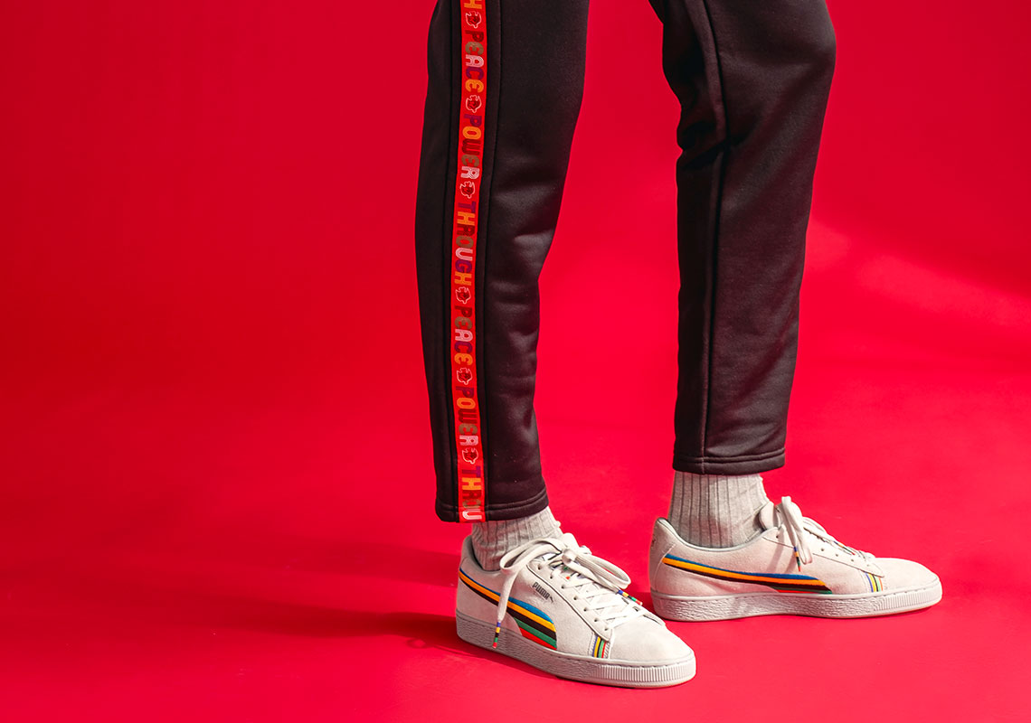 Puma Suede Pwr Thru Peace On Foot 2