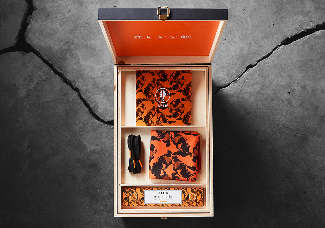 Afew Beams Asics Gel Lyte 3 Orange Koi Release Info 13