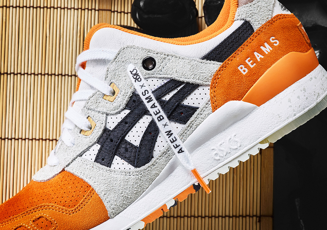 Afew Beams Asics Gel Lyte 3 Orange Koi Release Info 3