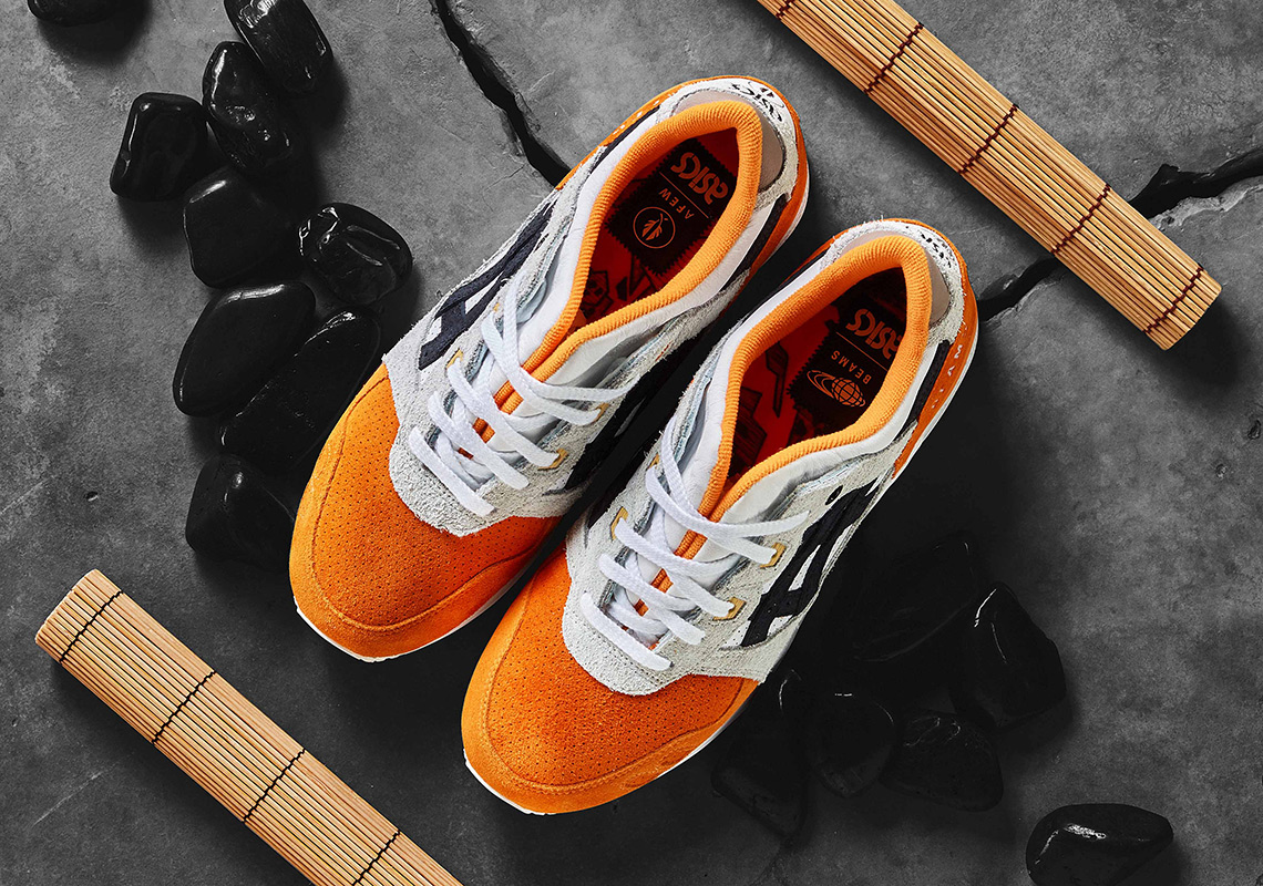 Afew Beams Asics Gel Lyte 3 Orange Koi Release Info 8