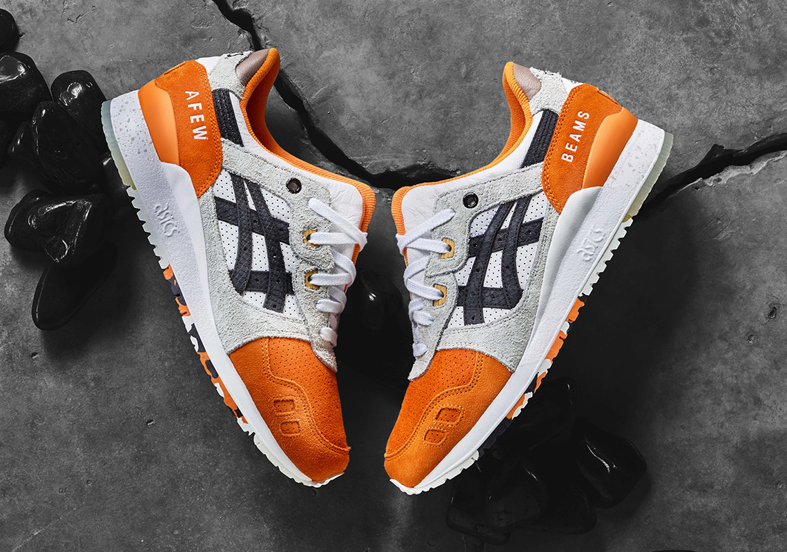 Afew Beams Asics Gel Lyte 3 Orange Koi Release Info 9