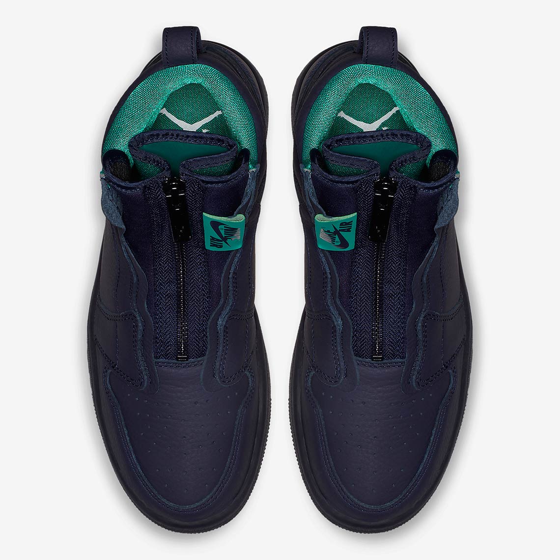 Air Jordan 1 High Zip Hornets Aq3742 403 3