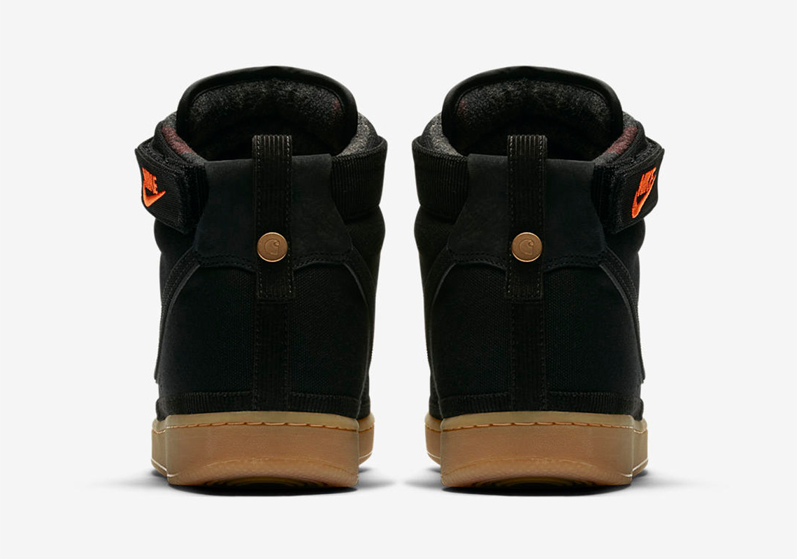 Carhartt Nike Vandal Black Gum Orange 4