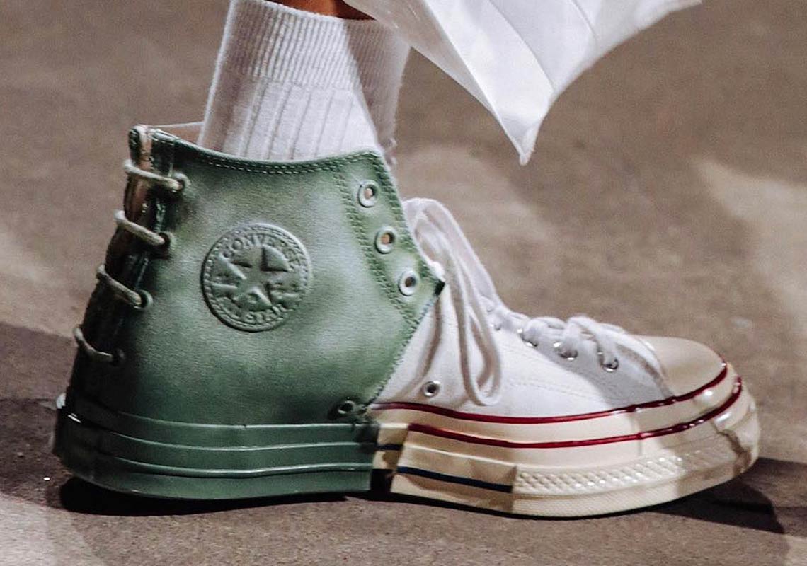 Feng Chen Wang Debuts Wildly Deconstructed Converse Chuck Taylors At Shanghai Runway Show