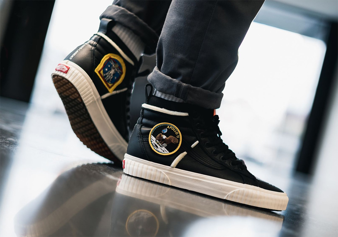 Nasa Vans Sk8 Hi Black