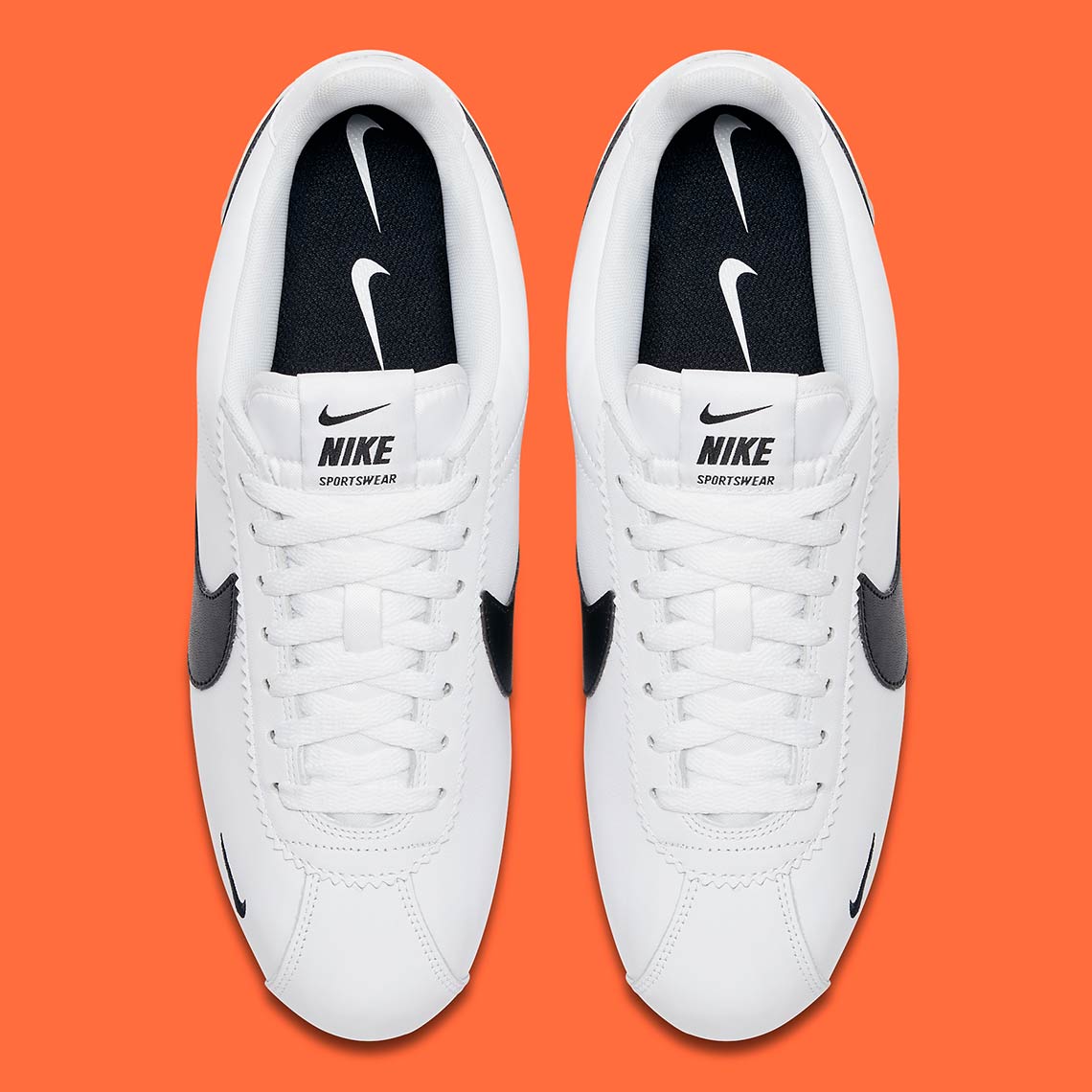 Nike Cortez Multi Swoosh White Black 807480 104 5