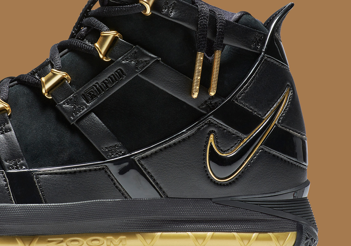 Nike Lebron 3 Black Gold Ao2434 001 7