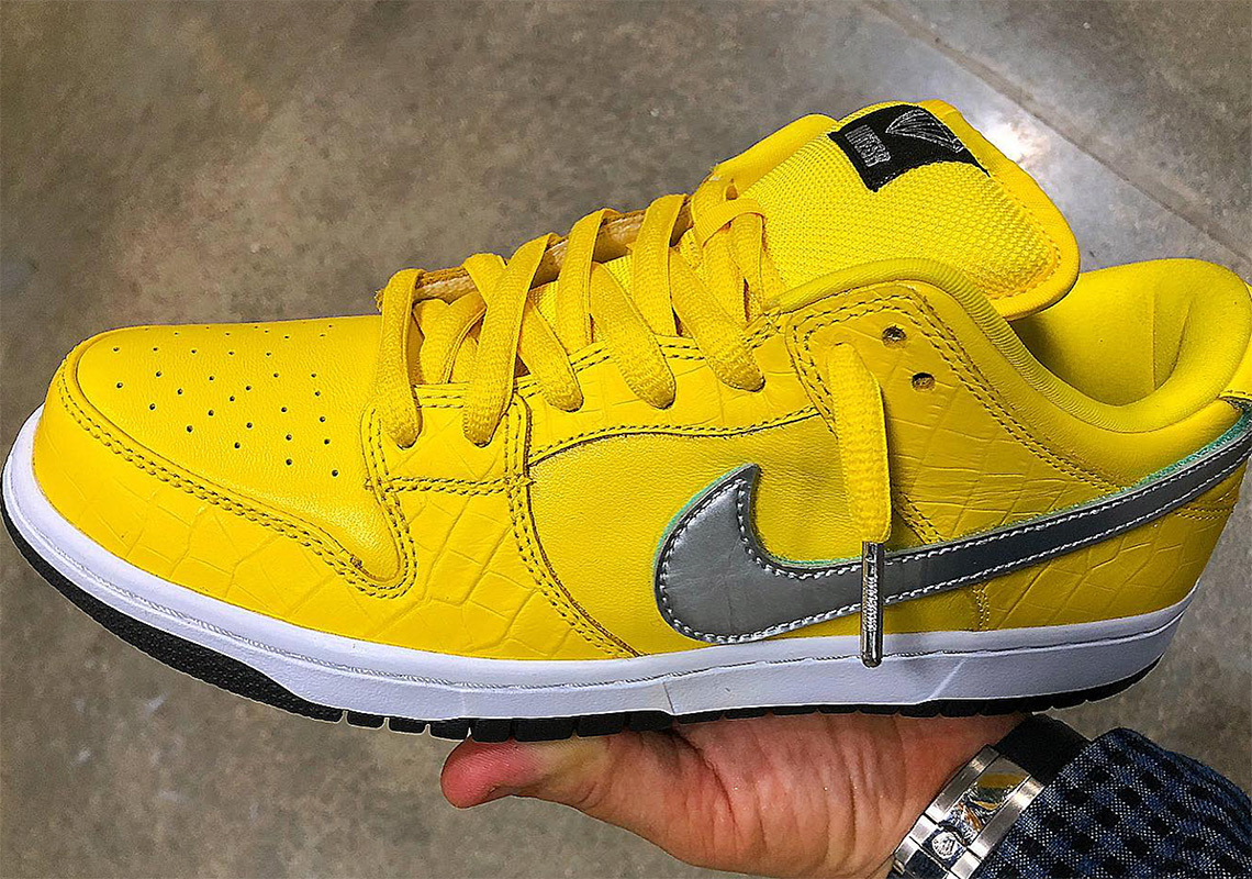 Diamond Supply Co. Is Releasing A Third “Yellow Diamond” Nike SB Dunk
