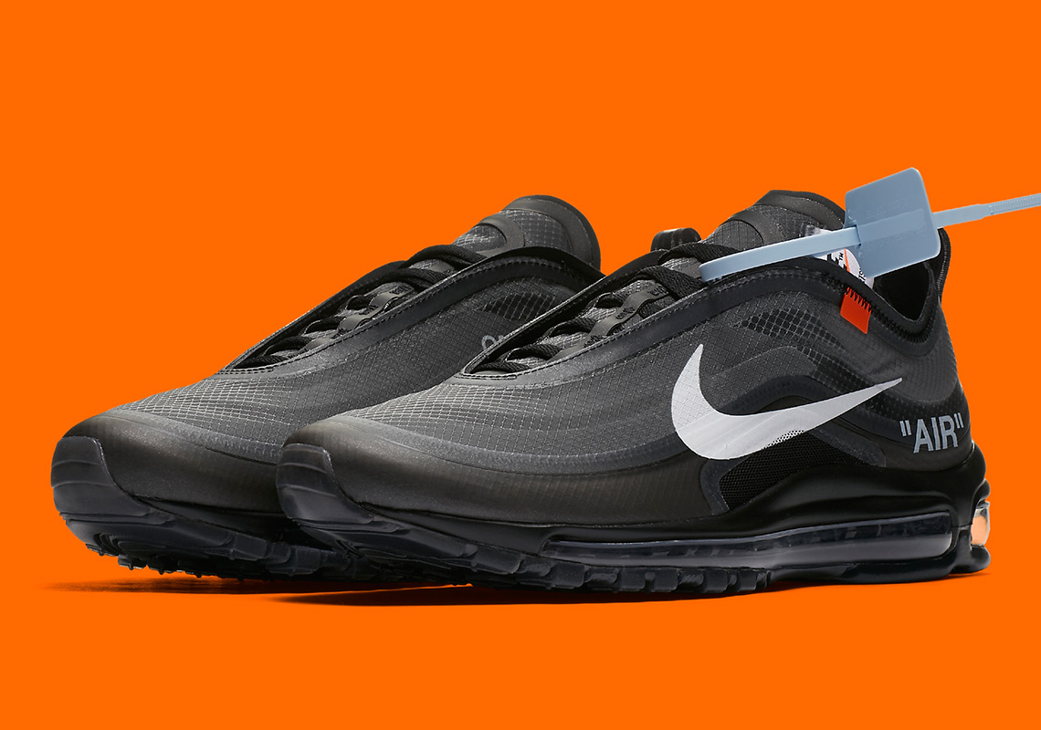 Off White Nike Air Max 97 Black White Cone Aj4585 001 3