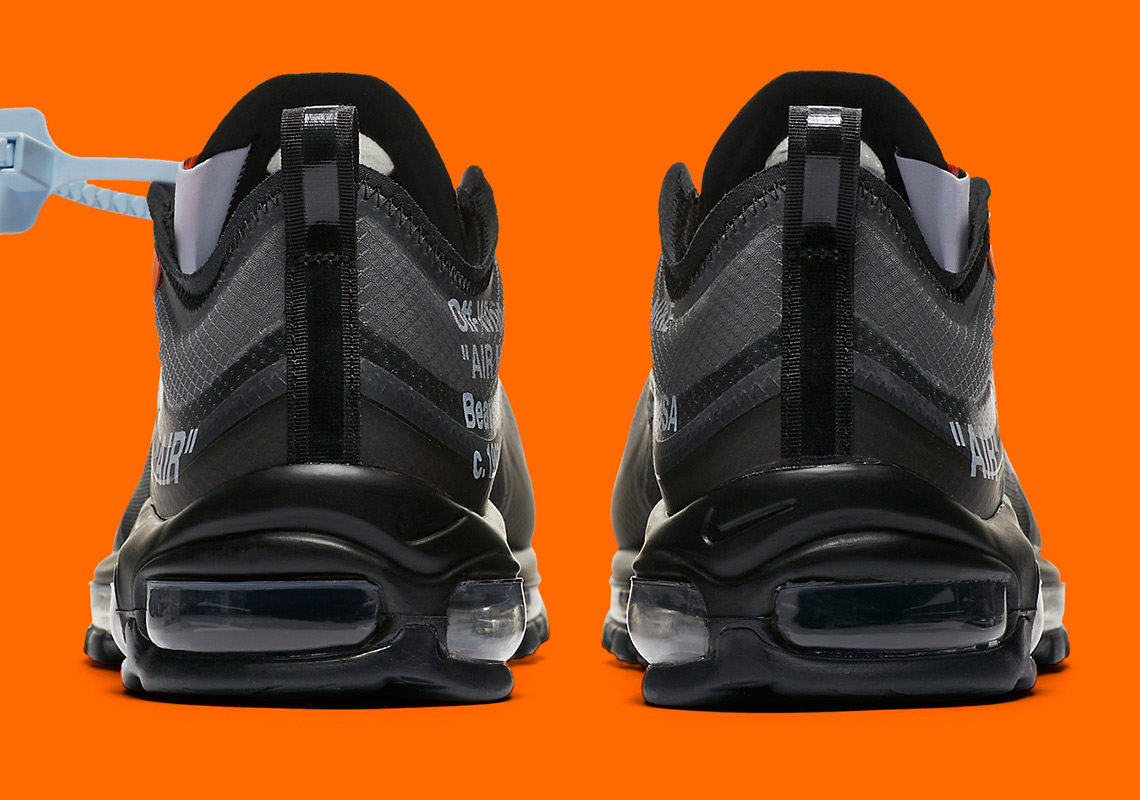 Off White Nike Air Max 97 Black White Cone Aj4585 001 4