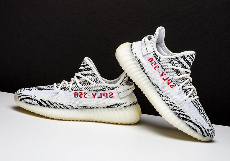 The adidas Yeezy Boost 350 v2 "Zebra" Will Restock On November 9th