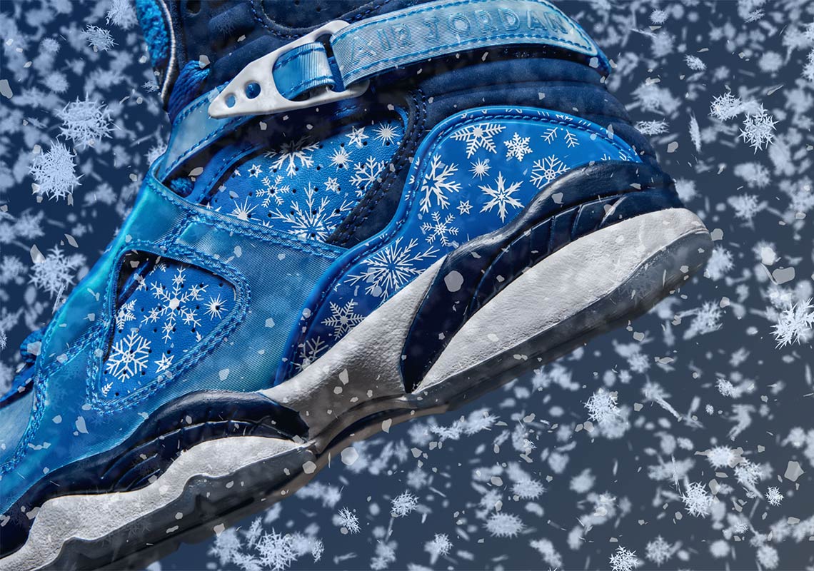 Air Jordan 8 Snowflake 305368 400 1