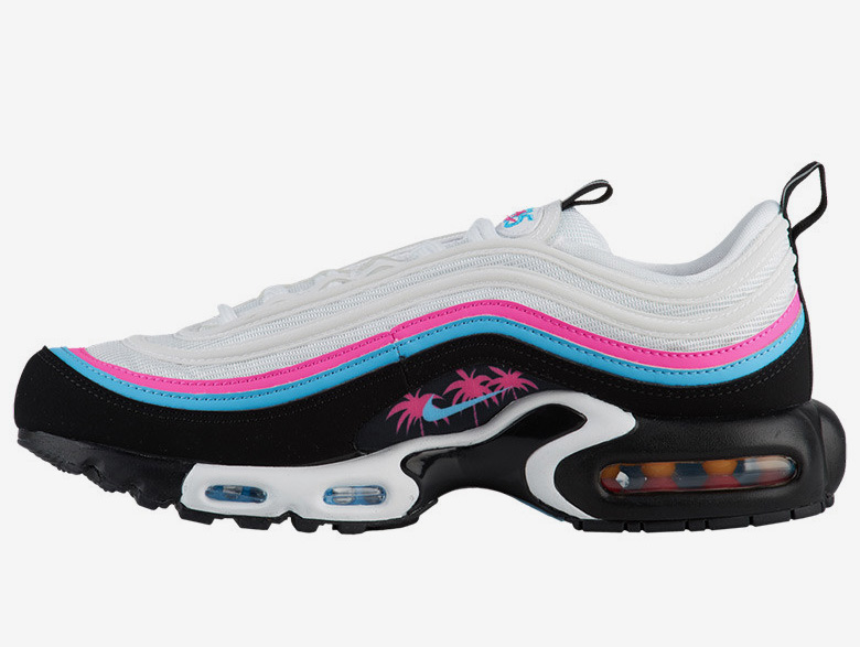 Nike Creates An Air Max Plus 97 To Match The Heat’s Miami Vice Jerseys