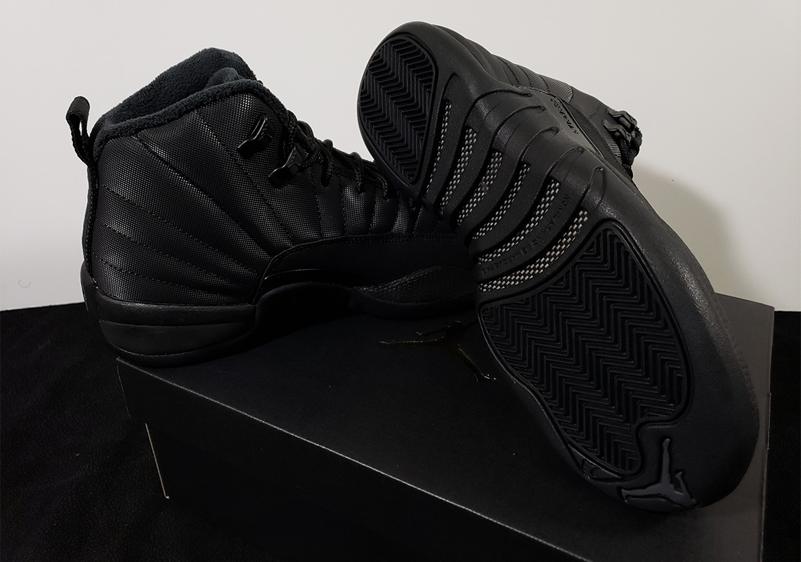 Jordan 12 Gs Winterized Black Bq6852 001 2
