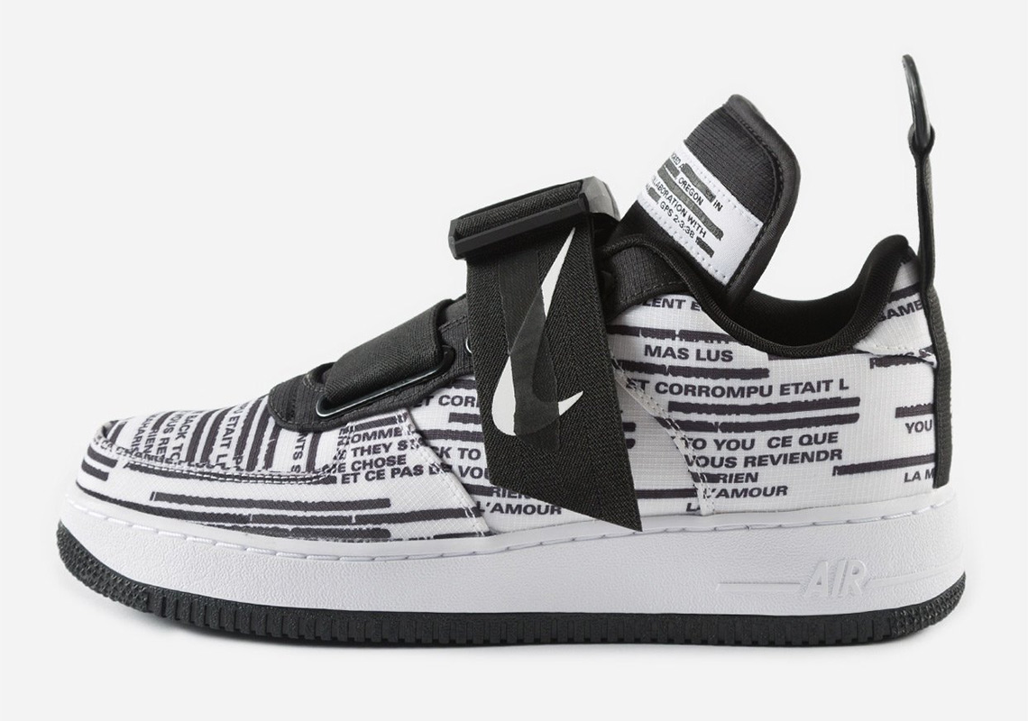 Maharishi Nike Air Force 1 Utility White Black