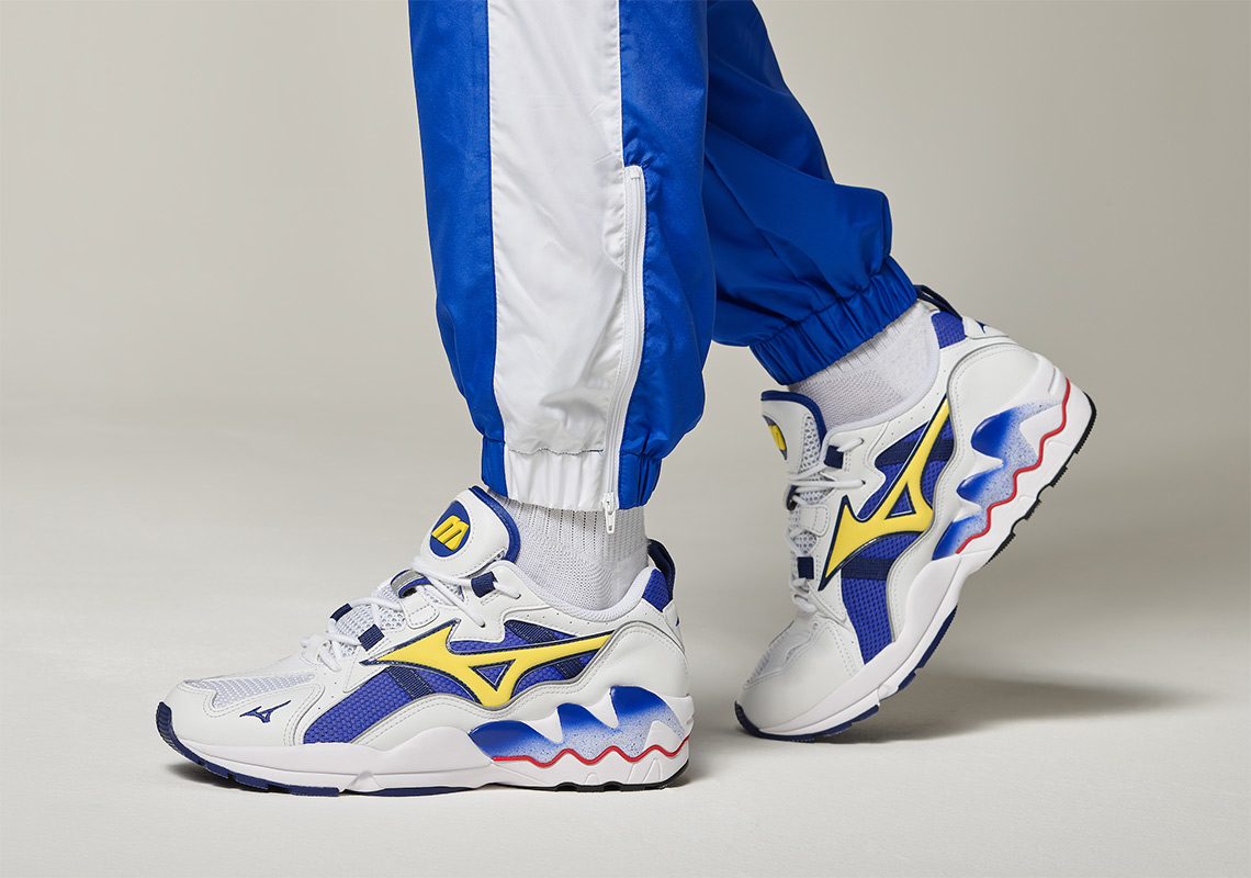 Mizuno Wave Rider 1 Og Ii White Blue Yellow Release Date 5