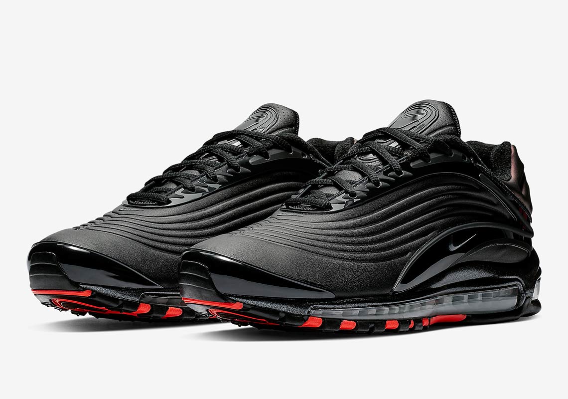Nike Air Max Deluxe Black Red Ao8284 001 6