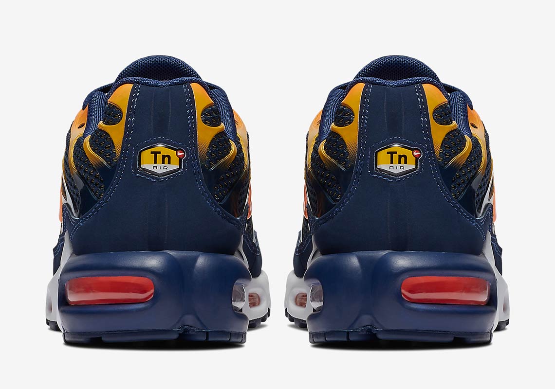 Nike Air Max Plus Navy Orange 852630 408 3