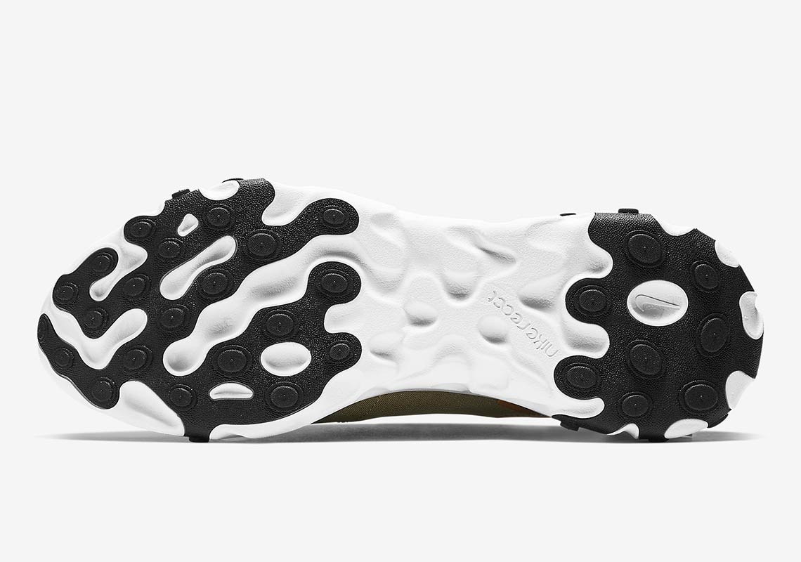 Nike React Element 55 Metallic Gold Bq6166 700 4