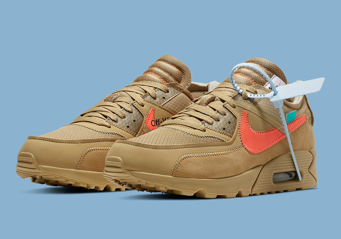 Off White Air Max 90 Desert Ore Aa7293 200 1
