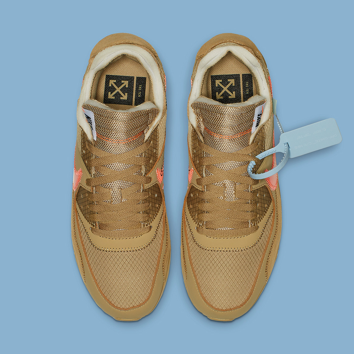 Off White Air Max 90 Desert Ore Aa7293 200 6