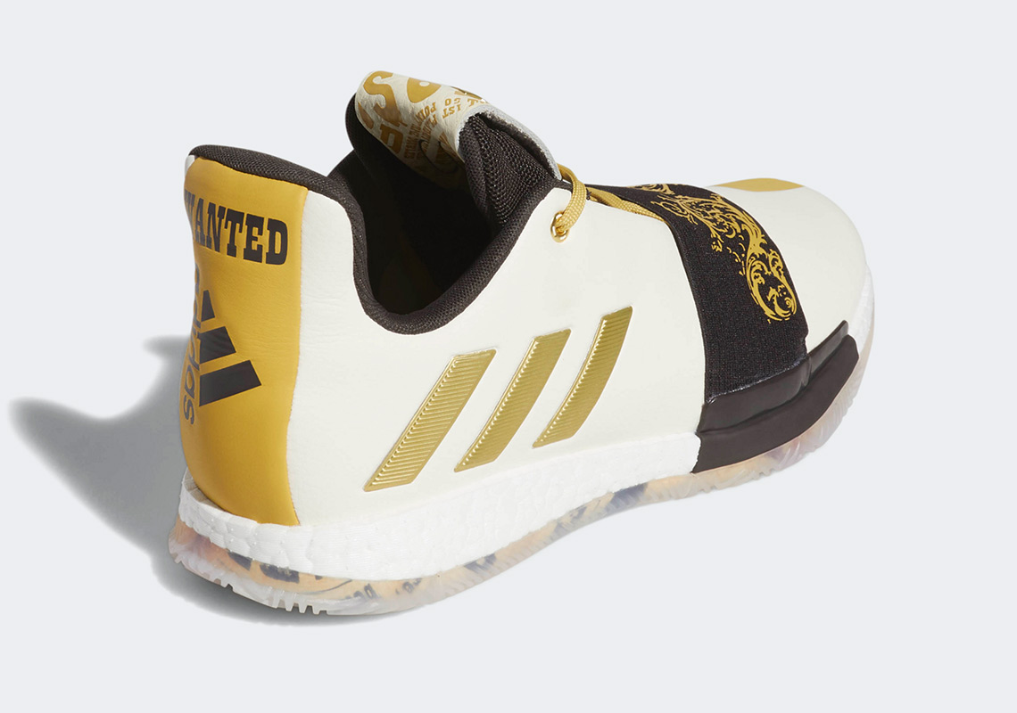 The adidas Harden Vol. 3 “Wanted” Calls Out James Harden’s Stepback Move
