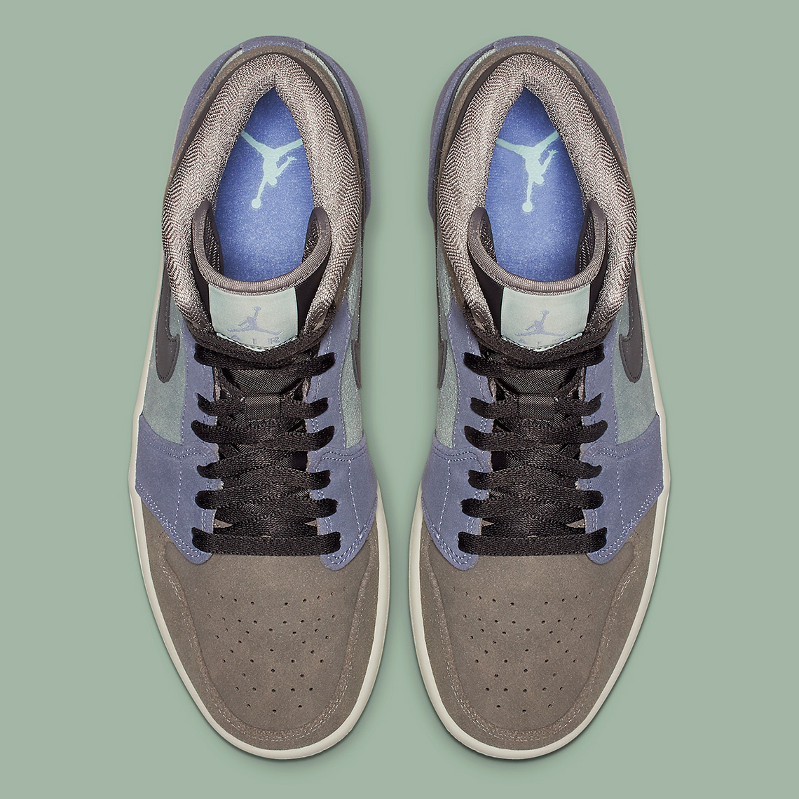 Air Jordan 1 Mid 852542 203 4