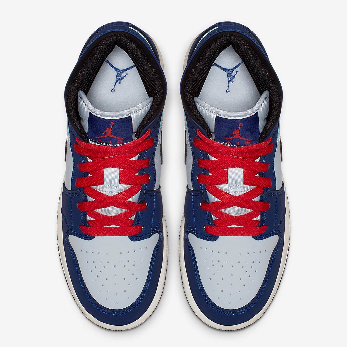 Air Jordan 1 Mid Spider Man Bq6931 400 3