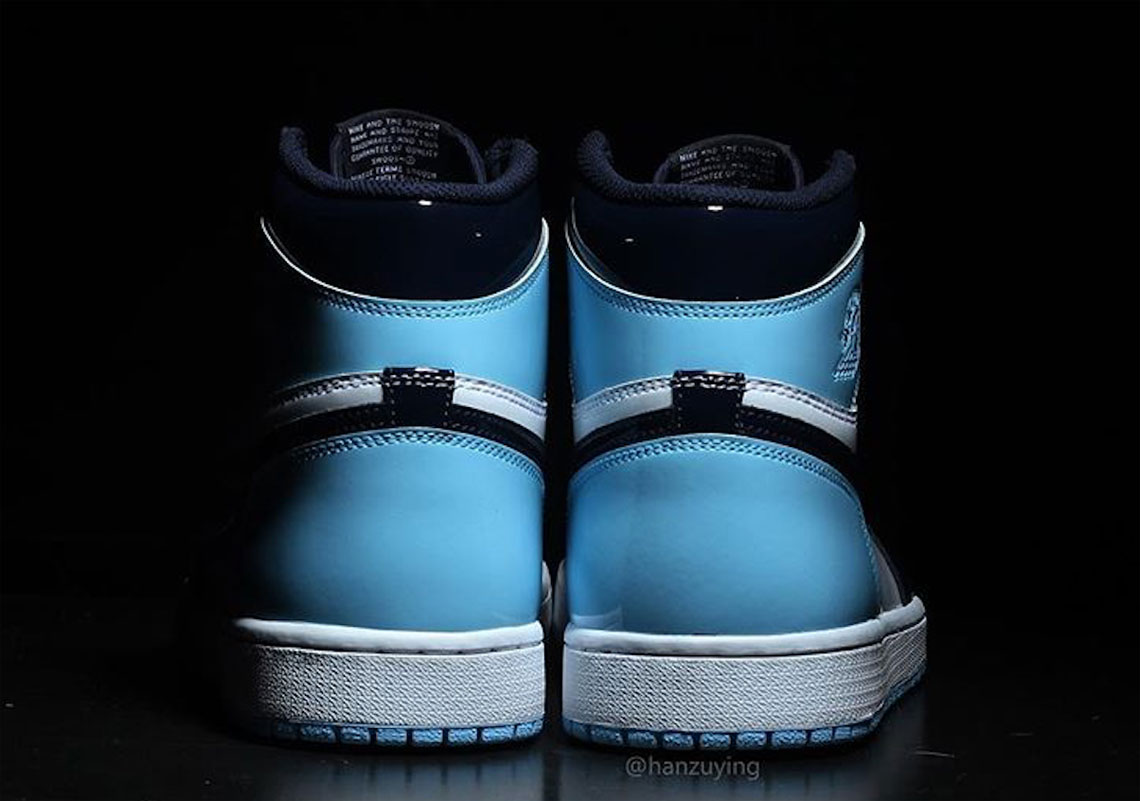 Air Jordan 1 Unc Patent Leather Cd0461 401 4