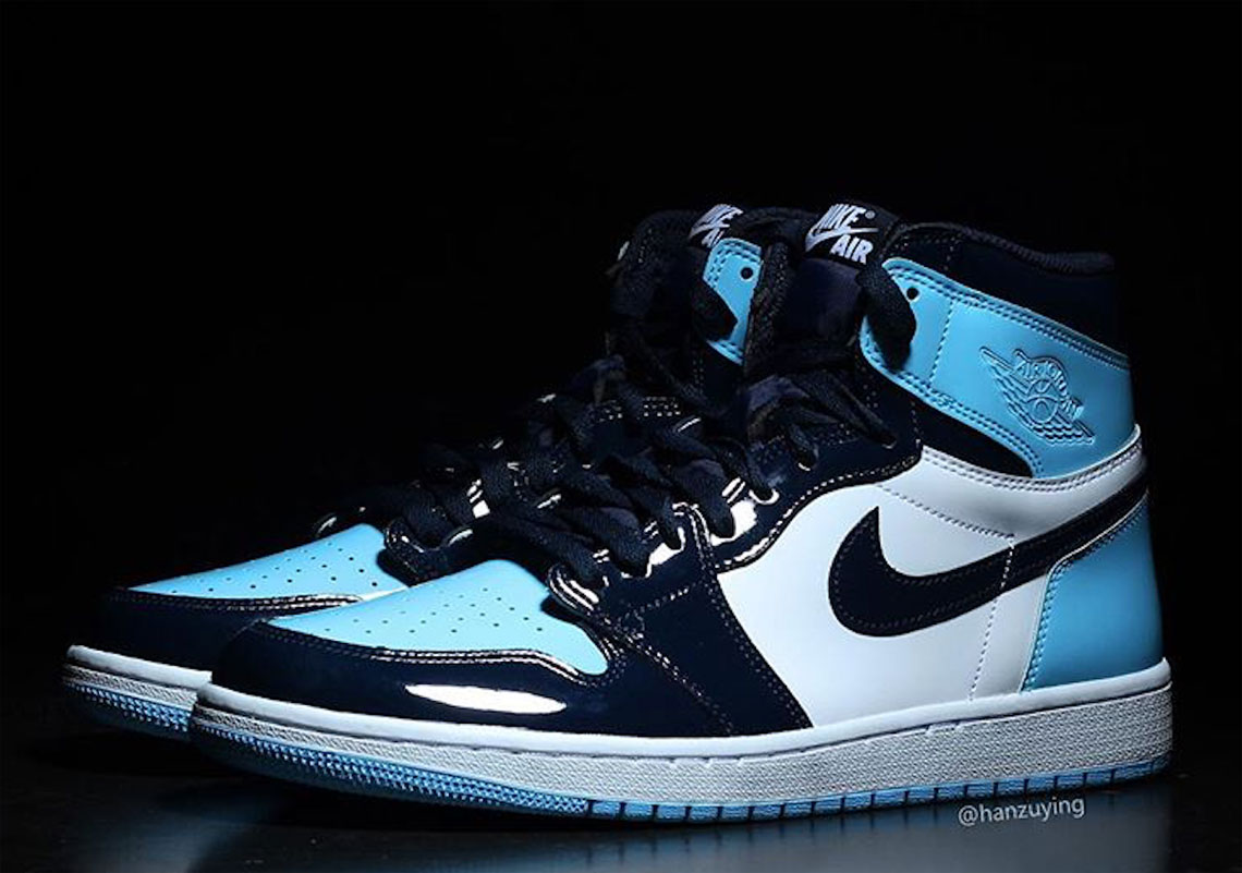 Air Jordan 1 Unc Patent Leather Cd0461 401 8