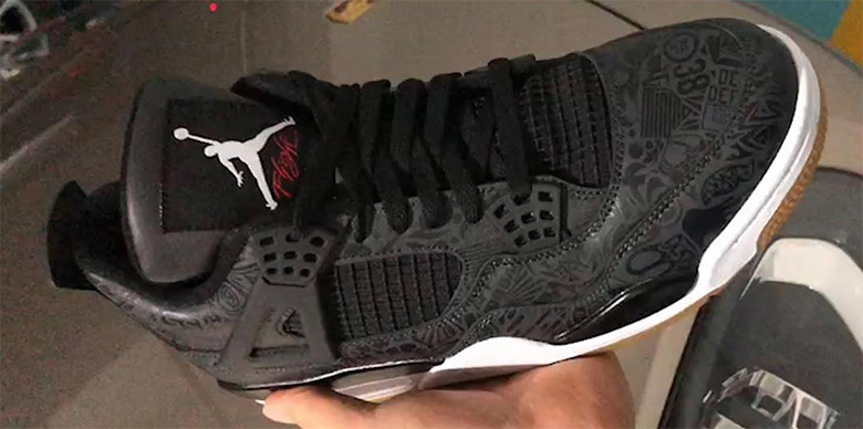 Air Jordan 4 Laser Gum 2019 4