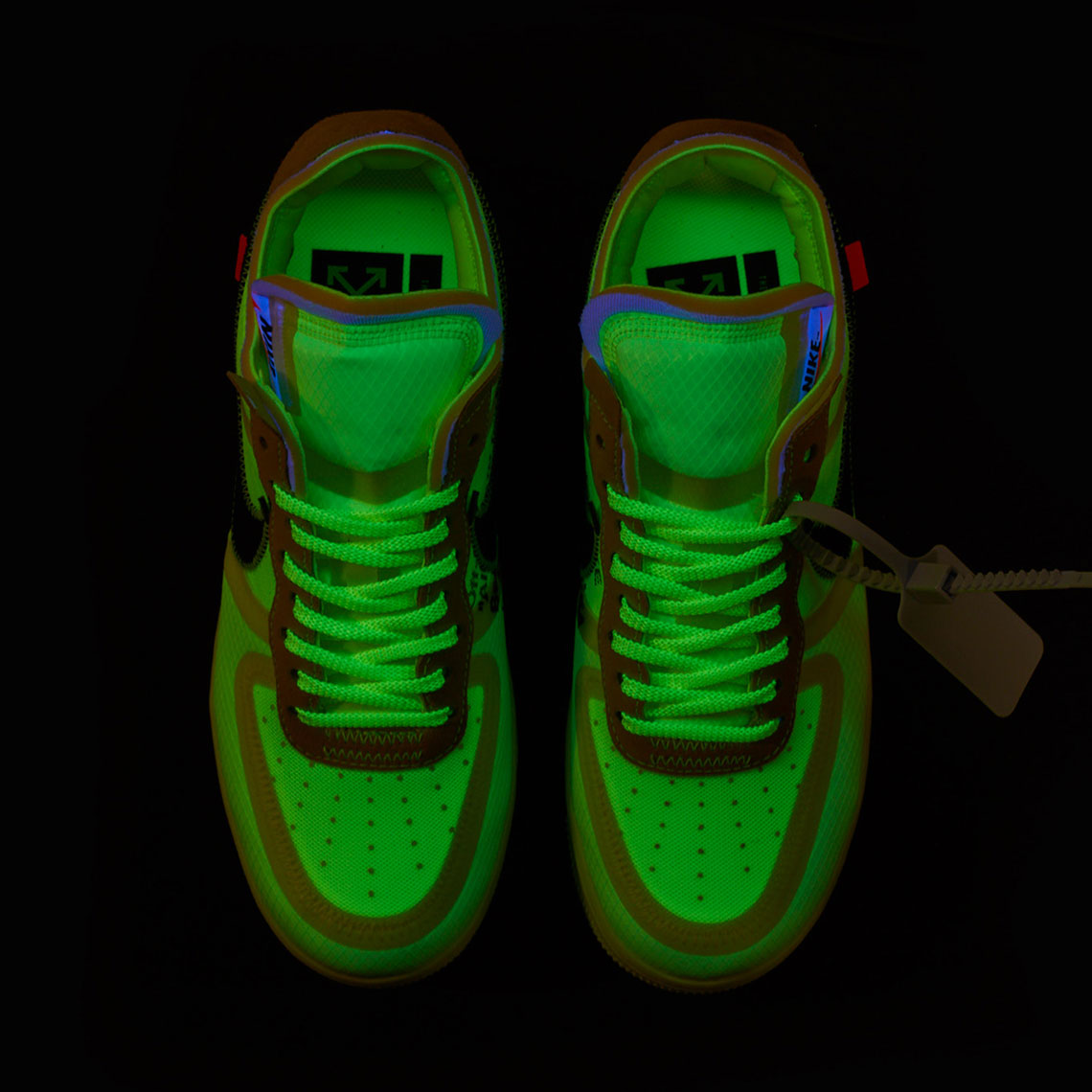 Off White Nike Air Force 1 Volt Ao4606 700 9